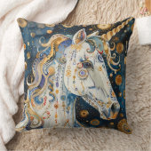 彼女のユニコーン装飾用クッション クッション (ブランケット)