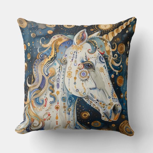彼女のユニコーン装飾用クッション クッション (正面)