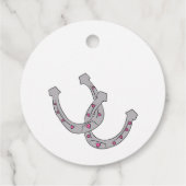 彼女のラストライドディスコ女性のカーボーイバチェロレッテ フェイバータグ (裏面)