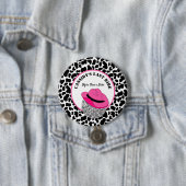 彼女のラストライドディスコ女性のカーボーイバチェロレッテ 缶バッジ (インサイチュ)