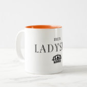 彼女のラディシップのマグカップ ツートーンマグカップ (正面左)