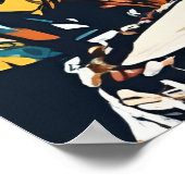 彼女のルーツのリズム – Afrocentric Drum & Culture ポスター (角)