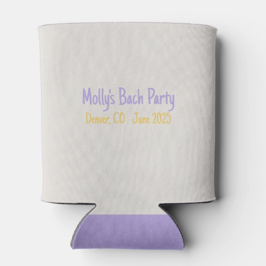 彼女のロブスターを見つけた – かわいい婚約またはブライダル 缶クーラー (裏面)