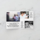 彼女の両方の母の愛。 カード (内部)