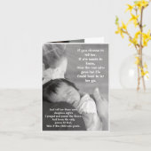 彼女の両方の母の愛。 カード (黄色い花)