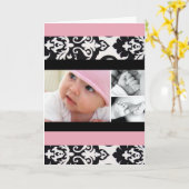 彼女の両方の母の愛。 カード (黄色い花)