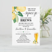 彼女の主なスクイーズのカップルのシャワーを見つけた 招待状 (スタンド正面)