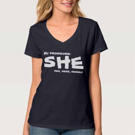彼女の代名詞 Tシャツ (正面)