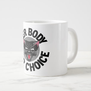 彼女の体彼女の上等のマグ ジャンボコーヒーマグカップ
