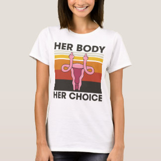 彼女の体彼女の選択Tシャツ Tシャツ