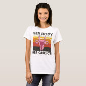 彼女の体彼女の選択Tシャツ Tシャツ (正面フル)