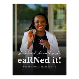 彼女の信じナース写真の卒業 ポスター