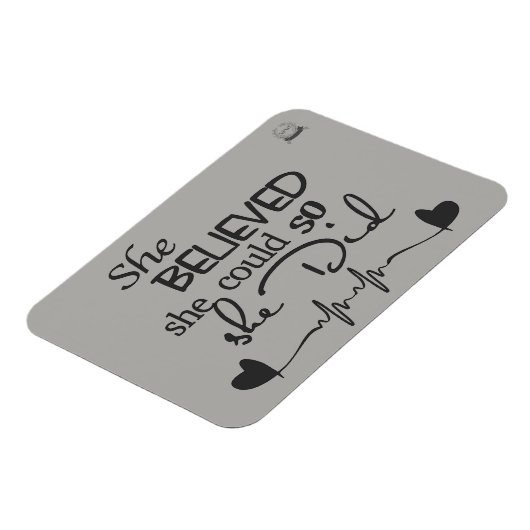 彼女の信じ冷蔵庫用マグネット マグネット (左側)