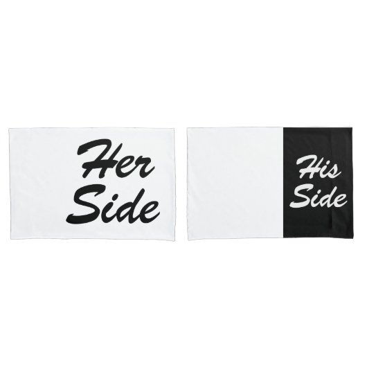 彼女の側は彼の側の結笑わされる婚 枕カバー (フロントセット)