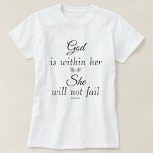 彼女の内の神は、彼女は詩篇を破らない