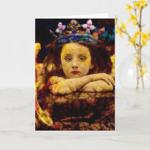 彼女の冠 カード (黄色い花)