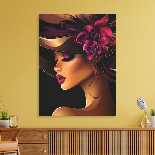 彼女の冠#11 キャンバスプリント (インサイチュ (リビング))