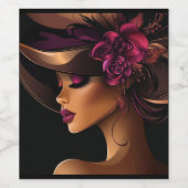 彼女の冠#11 ワインラベル (シングルラベル)