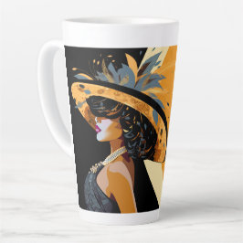 彼女の冠#1 カフェラテマグ