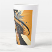 彼女の冠#1 カフェラテマグ (正面)