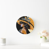 彼女の冠#1 ラウンド壁時計 (ホーム)