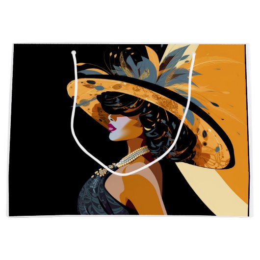 彼女の冠#1 ラージペーパーバッグ (正面)