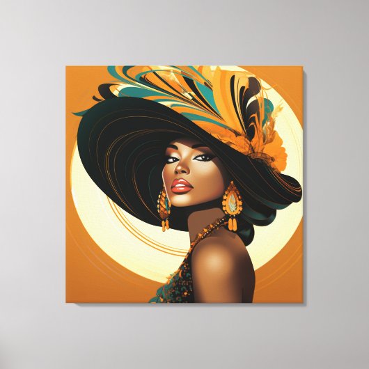 彼女の冠#2 キャンバスプリント (正面)