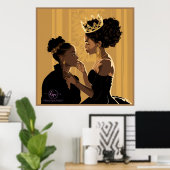 彼女の冠#2 ポスター (ホームオフィス)