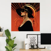 彼女の冠#3 ポスター (ホームオフィス)