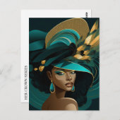 彼女の冠#8 ポストカード (正面/裏面)