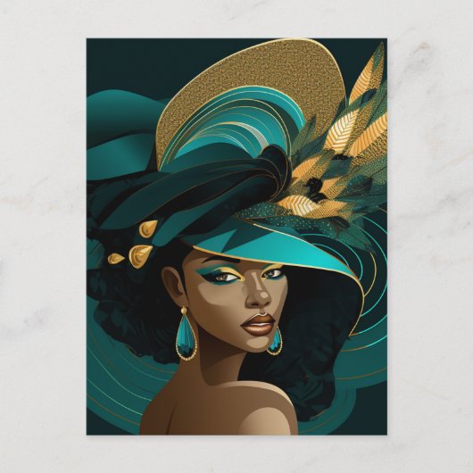 彼女の冠#8 ポストカード (正面)