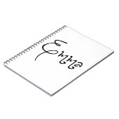 彼女の名前はエマ書 ノートブック (左側)