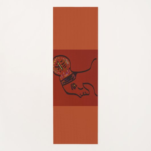 彼女の名前はライト ヨガマット (正面)