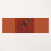 彼女の名前はライト ヨガマット (正面(横))