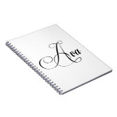 彼女の名前はAva Writhic ノートブック (右側)