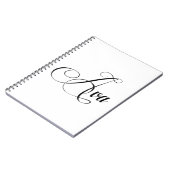 彼女の名前はAva Writhic ノートブック (左側)