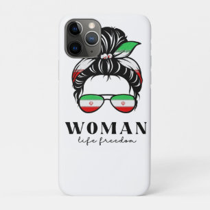 彼女の名前をMasha Amini女性の生活の自由のサポート iPhone 11 Proケース