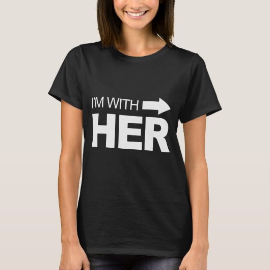 彼女の味方 (右) -.png tシャツ (正面)