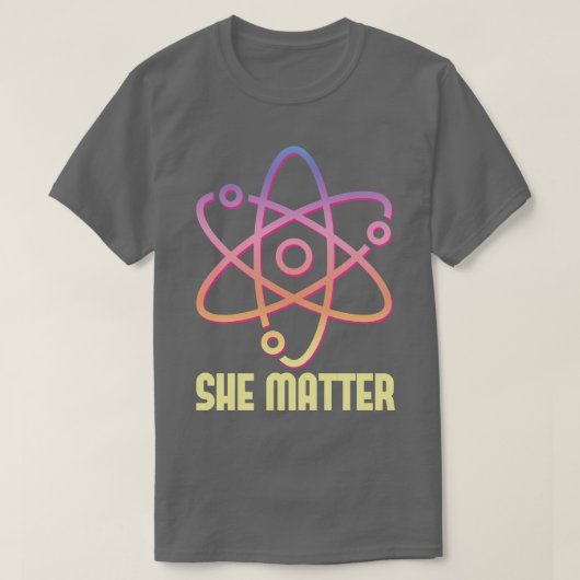 彼女の問題はスティミニスト Tシャツ (デザイン正面)