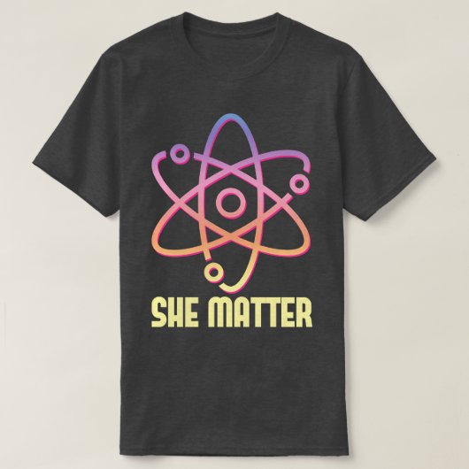 彼女の問題はスティミニスト Tシャツ (デザイン正面)