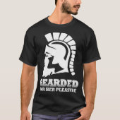 彼女の喜びのために髭がある Tシャツ (正面)