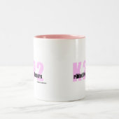 彼女の喜びの商品のために肋骨で補強されるK2P2 ツートーンマグカップ (中央)