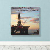 彼女の夢 キャンバスプリント (インサイチュ (ウッドフロア))