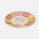 彼女の大切な人へのブライダルシャワー ペーパープレート (アングル)