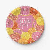 彼女の大切な人へのブライダルシャワー ペーパープレート (正面)