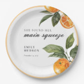 彼女の大切な人へのブライダルシャワー ペーパープレート (正面)