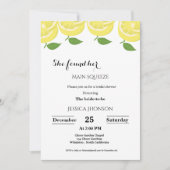 彼女の大切な人を見つけた サマー ブライダルシャワー 招待状 (正面)