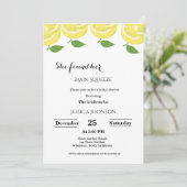 彼女の大切な人を見つけた サマー ブライダルシャワー 招待状 (スタンド正面)