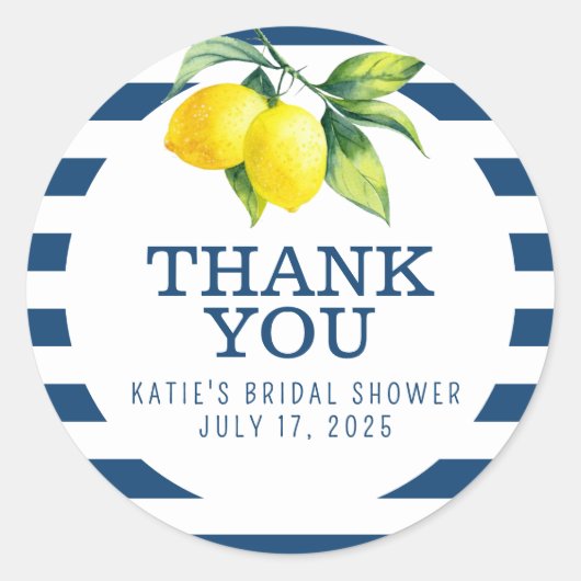 彼女の大切な人を見つけた サンクスステッカー ラウンドシール (正面)