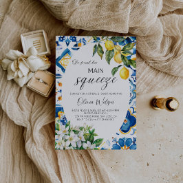 彼女の大切な人を見つけた - シトラス ブライダル シャワー 招待状